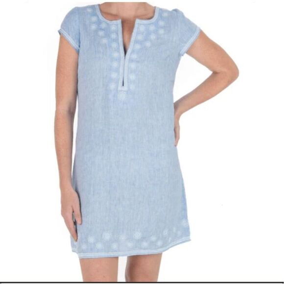 HIHO Rachel Dress- 100% Linen size Medium - Picture 1 of 15
